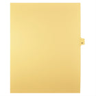 Mark Maker Legal Tabs - Letter Size - Buff - 1/25th cut - 25 tabs per package - 5 packages Pack - Number 61-Buff Single Tabs