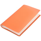 JAM Paper 72-Card Capacity Business Card Book - 4" x 7-1/4" - Orange-Quantity: Sold Individually