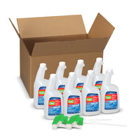 Comet Professional Ready-To-Use Cleaner with Bleach Spray - 945 mL - 8 Pack-Comet cleaner combines the power of a heavy-duty restroom cleaner and surface deodorizer