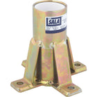 DBI Sala Confined Space Rescue Systems, Davit Arm System Components, Zinc-Plated Floor Mount-Works with a variety of advanced davit arm and mast extensions