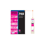 Epson T748 DuraBrite Pro Ink Cartridge - Standard Capacity - Magenta-Worry-free handling - smudge, fade and water resistant prints 