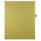 Mark Maker Legal Exhibit Index Tab Buff Single Tabs, 1/15th Cut, Letter Size, No Holes, Number 126, 25 Pack-Buff Single Tabs, 1/15th Cut