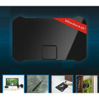 Digiwave Paper Thin HDTV Antenna, 9.3" x 5.7" x 1.2", Black-Ultra thin and lightweight soft design
