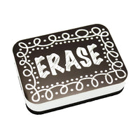 Ashley Magnetic Whiteboard Erasers, Chalk Loop, 6 Pack-Size 3.75"