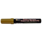 Marvy Uchida Chisel-Tip Liquid Chalk Markers - Erasable - Dustless - Gold Metallic - 2 Pack-Quantity: 2 per pack