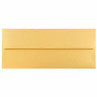 JAM Paper #10 Metallic Business Envelopes - 4.125" x 9.5" - Stardream Gold - 25 Pack-Colour: Stardream Gold
