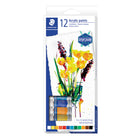Staedtler Acrylic Paints, Assorted, 12 Pack-12 brilliant colours, paper wrapped
