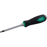 Gray Tools #1 Square Recess Comfort Grip Screwdriver, 15/64" Shank, 16" Blade Length-Blade length (inches): 16"