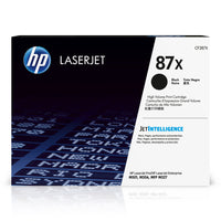HP 87X (CF287X) Black High Yield Original LaserJet Toner Cartridge-Colour: Black