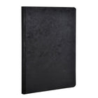 Clairefontaine Age-Bag Clothbound Notebook, Graph, 5-3/4" x 8-1/4", 96 Sheets, Black-96 graph sheets