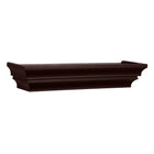 kieragrace Madison Contoured Wall Ledge & Shelf, 16", Espresso, 3 Pack-Made of MDF with smooth veneer