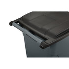 Rubbermaid BRUTE 50 Gallon Roll Out Container (FG9W2700GRAY)-Rounded corners and smooth contours help make cleaning easier