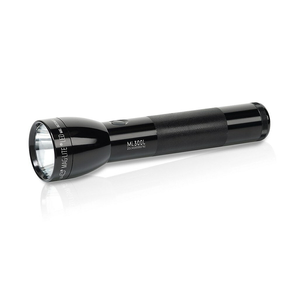 第三世代：3rd Generation  MAGLITE 2D LEDマグライト ST23016 Black Maglite LED 2D Flashlight, 3rd Generation, Black | staples.ca