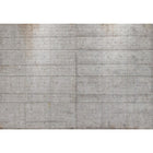 Komar Concrete Blocks Wall Mural, 100" x 145"-Measures to 12' x 8'4"