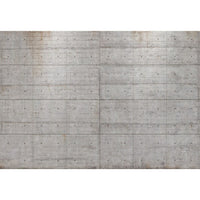 Komar Concrete Blocks Wall Mural, 100" x 145"-Measures to 12' x 8'4"