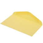 JAM Paper #6 3/4 Commercial Envelopes, 3 5/8 x 6 1/2, Canary Yellow, 250 Pack-Gum Closure