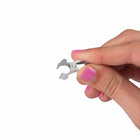 JAM Paper Metal Bulldog Clips - Small - 22mm - White - 25 Pack-These clips are the best way to stay stylishly organized around the house, at school, or in the office!