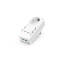 Tenda P1002P AV1000 2-Port Gigabit Powerline Adapter Kit, 2 Pack (NET-TD-P1002P)-Powerline Adapter kit