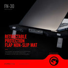 Marvo Tech FN-30 Quad Fan Laptop Cooling Pad, Blue-Dual USB Ports