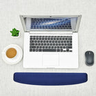 DAC MP-124 Super-Gel Contoured Keyboard Wrist Rest, 18-3/8 x 3-1/8 x 3/4", Blue-Super-Gel cushion provides comfortable and springy support
