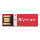 Verbatim Clip-It 8 GB USB Flash Drives - 3 Pack-8