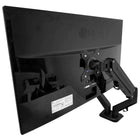 MotionGrey Single Metal Computer Monitor Arm Vesa Mount Installation For Up To 28-inch screen - Black Arm-Has an effortless height adjustment range of 140 - 411mm (5.5 - 16.2")
