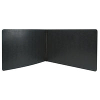 Couverture de présentation Presstex Acco - 11 po x 17 po - noir-Couverture Presstex durable de 20 pts en relief noir résiste aux moisissures