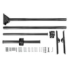 StarTech High Ceiling TV Mount, 8.2' to 9.8' Long Pole, Full Motion (FPCEILPTBLP)-Full-motion mount lets you swivel the display + 180 degrees / - 180 degrees around the pole and tilt it down 25 degrees, without using tools
