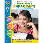 eBook: How to Write a Paragraph - (PDF version - 1-User Download) - ISBN 978-1-55319-392-0 - Grade 5 - 8-You will receive two emails: one confirming your entire order, and one with a "Download Software" buttonYou can download immediately or return to your email to download later