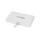 StarTech 4-Port USB-C Hub, USB-C to 4 x USB-A, White-A small-footprint design that's lightweight and compact, for maximum portability