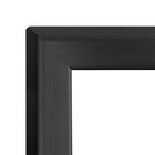 SECO Snap Poster Frame Case - 27 x 41 Inches - Black-Durable black powder coated aluminum frame