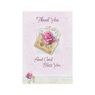 Thank You Cards, Thank You And God Bless You, 48 Notelet Cards-Inside: Our hearts were blessed by your thoughtfulness
