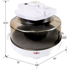Koolatron Infrared Z100B Oven-fries, roasts, grills, steams, reheats, crisps, dehydrates