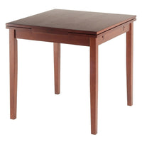 Winsome Pulman Extension Table, Walnut Finish, (94150)-Hardwood in Walnut finish