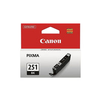Canon CLI-251 Black Ink Tank (6513B001)-Get standard-yield capacity per ink tank while enjoying cost savings