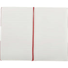 Moleskine Classic Red Hard Cover Large Ruled Notebook, 5" x 8-1/4"-Red hard cover