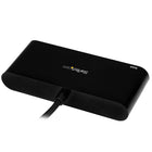 StarTech USB-C to Ethernet Adapter with 3-Port USB 3.0 Hub and Power Delivery-Portable travel-sized network adapter and hub, ideal for mobile use