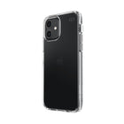 Speck Presidio Perfect-Clear Case for iPhone 12, 12 Pro - Clear-Independently lab-tested for multiple real-life situations, including extreme drops, chemicals, and antenna interference
