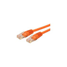 StarTech C6PATCH25OR 25' Cat 6 Molded Patch Cable, Orange-RJ-45 Male connector on both sides for dependable network connectivity