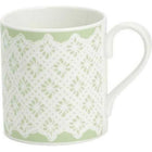 Roy Kirkham Mugs (Set of 6) - Nina Campbell English Meadow, Larch Shape-320 ml