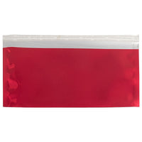 JAM Paper #10 Foil Envelopes with Self Adhesive Closure, 4 1/8 x 9.5, Red, 25 Pack (1323307)-Red