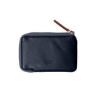 Champs Leather RFID Zip Case Wallet - Navy-2 Inner pockets for additional storage of plastics and paper