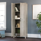 Sauder Miscellaneous Storage 2-Door Storage Cabinet - 72.05" H - Spring Maple (427257)-72.05"H x 27.17"W x 15.47"D