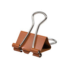JAM Paper Binder Clips, Small, 19mm, Orange Binderclips, 5 packs of 25 (334BCORg)-Orange
