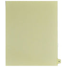 Mark Maker Legal Exhibit Index Tab Buff Single Tabs, 1/15th Cut, Letter Size, No Holes, Number 60, 25 Pack-Buff Single Tabs, 1/15th Cut