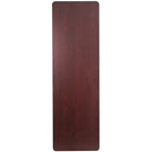 Flash Furniture 30" x 96" Rectangular High Pressure Mahogany Laminate Folding Banquet Table-8' Folding Table
