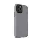 Speck Presidio Pro Case for iPhone 11 Pro - Filigree Grey/Slate Grey-A polycarbonate outer shell and an inner IMPACTIUM lining are molded together to give you two layers of protection in a slim, one-piece case.