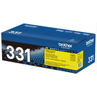 Brother TN331 Standard-Yield Yellow Toner Cartridge-Yields up to 1,500 pages