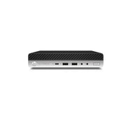 HP EliteDesk 800 G4 Mini Refurbished Desktop Computer - Intel Core i7-8700T - 512 GB SSD - 16 GB RAM - Windows 10 Pro-Processor: Intel Core i7-8700T Processor