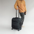 Air Canada Central 20" Softside Carry On Spinner Luggage - Charcoal-Integrated 3-digits TSA lock